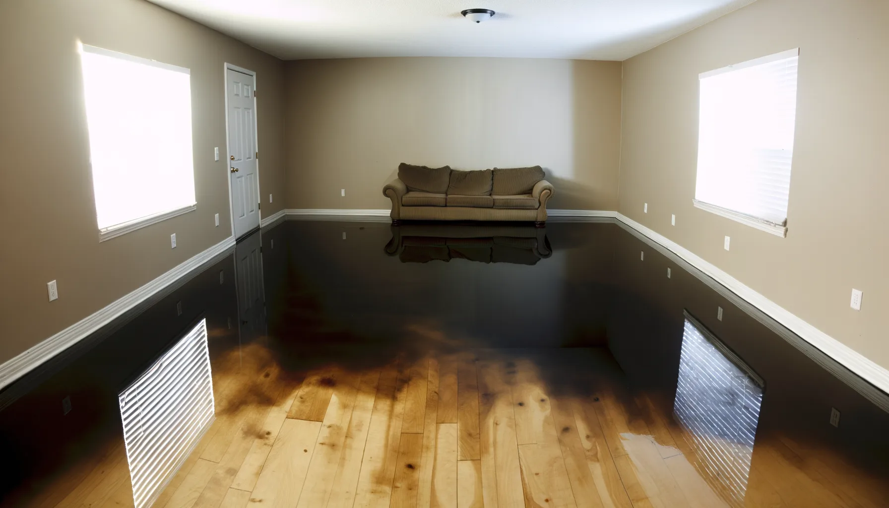 Kitchen Water Damage